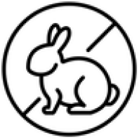 A icon of a rabbit with a circle around it